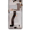 OLED Assembly With Frame For Samsung Galaxy S21 Ultra 5G (Service Pack) (Phantom Silver)