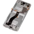 OLED Assembly With Frame For Samsung Galaxy S21 Ultra 5G (Service Pack) (Phantom Silver)