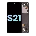 OLED Assembly With Frame For Samsung Galaxy S21 5G (Service Pack) (Phantom Gray)