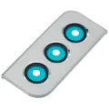 Back Camera Lens With Bezel Ring For Samsung Galaxy S21 Plus (Phantom Silver)