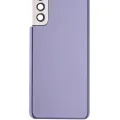 Back Cover Glass With Camera Lens For Samsung Galaxy S21 Plus (No Logo) (Aftermarket Plus) (Phantom Violet)