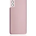 Back Cover Glass With Camera Lens For Samsung Galaxy S21 Plus (No Logo) (Aftermarket Plus) (Phantom Gold)