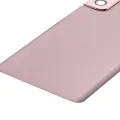 Back Cover Glass With Camera Lens For Samsung Galaxy S21 Plus (No Logo) (Aftermarket Plus) (Phantom Gold)