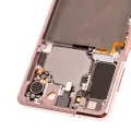 OLED Assembly With Frame For Samsung Galaxy S21 5G (Service Pack) (Phantom Pink)