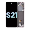 OLED Assembly With Frame For Samsung Galaxy S21 5G (Service Pack) (Phantom Violet)