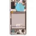OLED Assembly With Frame For Samsung Galaxy S21 5G (Service Pack) (Phantom White)