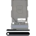 Single Sim Card Tray For Samsung Galaxy S21 Ultra (Phantom Black)