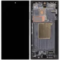 OLED Assembly With Frame For Samsung Galaxy S24 Ultra (Service Pack) (Titanium Black)