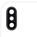Back Camera Lens With Bracket & Bezel For iPhone XS / XS Max (Aftermarket Plus) (Space Gray) (10 Pack)