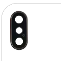 Back Camera Lens With Bracket & Bezel For iPhone XS / XS Max (Aftermarket Plus) (Gold) (10 Pack)