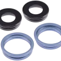 Back Camera Lens With Bracket & Bezel For iPhone 14 / 14 Plus (2 Piece Set) (Aftermarket Plus) (Blue)