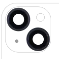 Back Camera Lens With Bracket & Bezel For iPhone 14 / 14 Plus (2 Piece Set) (Aftermarket Plus) (Midnight)