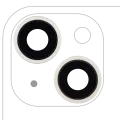 Back Camera Lens With Bracket & Bezel For iPhone 14 / 14 Plus (2 Piece Set) (Aftermarket Plus) (Starlight)
