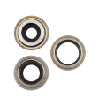 Back Camera Lens With Bracket & Bezel For iPhone 14 Pro / 14 Pro Max (3 Piece Set) (Aftermarket Plus) (Gold)
