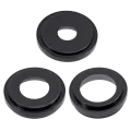 Back Camera Lens With Bracket & Bezel For iPhone 14 Pro / 14 Pro Max (3 Piece Set) (Aftermarket Plus) (Space Black)