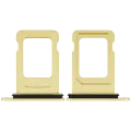 Single Sim Card Tray For iPhone 14 / 14 Plus (Yellow)