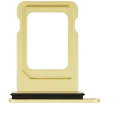 Single Sim Card Tray For iPhone 14 / 14 Plus (Yellow)