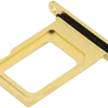 Single Sim Card Tray For iPhone 14 / 14 Plus (Yellow)