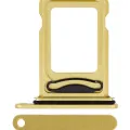 Dual Sim Card Tray For iPhone 14 / 14 Plus (Yellow)