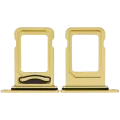 Dual Sim Card Tray For iPhone 14 / 14 Plus (Yellow)