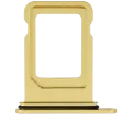 Dual Sim Card Tray For iPhone 14 / 14 Plus (Yellow)
