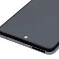 Дисплейний модуль (OLED) з рамкою для Samsung Galaxy A52 4G (A525 / 2021) / A52 5G (A526 / 2021) / A52S 5G (A528 / 2021) (Refurbished) (Awesome Black)