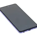 OLED Assembly With Frame For Samsung Galaxy A52 4G (A525 / 2021) / A52 5G (A526 / 2021) / A52S 5G (A528 / 2021) (Refurbished) (Awesome Violet)