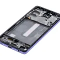 OLED Assembly With Frame For Samsung Galaxy A52 4G (A525 / 2021) / A52 5G (A526 / 2021) / A52S 5G (A528 / 2021) (Refurbished) (Awesome Violet)