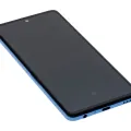 OLED Assembly With Frame For Samsung Galaxy A52 4G (A525 / 2021) / A52 5G (A526 / 2021) / A52S 5G (A528 / 2021) (Refurbished) (Awesome Blue)