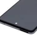 Дисплейний модуль (OLED) з рамкою для Samsung Galaxy A52 4G (A525 / 2021) / A52 5G (A526 / 2021) / A52S 5G (A528 / 2021) (Service Pack) (Awesome Black)
