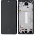 LCD Assembly With Frame (Without Finger Print Sensor) For Samsung Galaxy A52 4G (A525 / 2021) / A52 5G (A526 / 2021) / A52S (A528 / 2021) (Aftermarket : Incell) (Awesome Black)