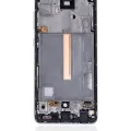 LCD Assembly With Frame (Without Finger Print Sensor) For Samsung Galaxy A52 4G (A525 / 2021) / A52 5G (A526 / 2021) / A52S (A528 / 2021) (Aftermarket : Incell) (Awesome White)