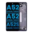 LCD Assembly With Frame (Without Finger Print Sensor) For Samsung Galaxy A52 4G (A525 / 2021) / A52 5G (A526 / 2021) / A52S (A528 / 2021) (Aftermarket : Incell) (Awesome Violet)