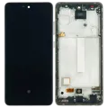OLED Assembly With Frame For Samsung Galaxy A52 4G (A525 / 2021) / A52 5G (A526 / 2021) / A52S 5G (A528 / 2021) (6.36") (Aftermarket Plus) (Awesome White)