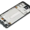 OLED Assembly With Frame For Samsung Galaxy A52 4G (A525 / 2021) / A52 5G (A526 / 2021) / A52S 5G (A528 / 2021) (6.36") (Aftermarket Plus) (Awesome White)