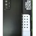Back Cover Glass For Samsung Galaxy A52 5G (A526 / 2021) (Aftermarket Plus) (Awesome Black)