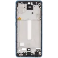 Mid-Frame Housing For Samsung Galaxy A52 4G (A525 / 2021) / A52 5G (A526 / 2021) / A52S 5G (A528 / 2021) (Awesome Blue)