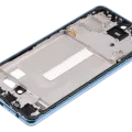 Mid-Frame Housing For Samsung Galaxy A52 4G (A525 / 2021) / A52 5G (A526 / 2021) / A52S 5G (A528 / 2021) (Awesome Blue)