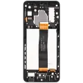 Дисплейний модуль (LCD) з рамкою для Samsung Galaxy A32 5G (A326 / 2021) (усі моделі) (Refurbished) (Awesome Black)