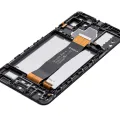 Дисплейний модуль (LCD) з рамкою для Samsung Galaxy A32 5G (A326F/B/M / 2021) (International Dual Sim Model) (Service Pack) (Awesome Black)