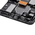 Дисплейний модуль (LCD) з рамкою для Samsung Galaxy A32 5G (A326F/B/M / 2021) (International Dual Sim Model) (Service Pack) (Awesome Black)