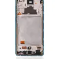 OLED Assembly With Frame For Samsung Galaxy A72 (A725 / 2021) (Refurbished) (Awesome Blue)