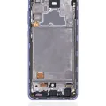 OLED Assembly With Frame For Samsung Galaxy A72 (A725 / 2021) (Service Pack) (Awesome Violet)