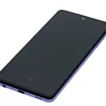 OLED Assembly With Frame For Samsung Galaxy A72 (A725 / 2021) (Service Pack) (Awesome Violet)