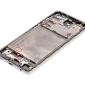 OLED Assembly With Frame For Samsung Galaxy A72 (A725 / 2021) (Service Pack) (Awesome White)