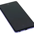 OLED Assembly With Frame For Samsung Galaxy A72 (A725 / 2021) (Refurbished) (Awesome Violet)