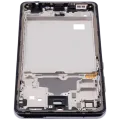 Mid-Frame Housing For Samsung Galaxy A72 (A725 / 2021) (Awesome Black)