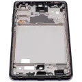 Mid-Frame Housing For Samsung Galaxy A72 (A725 / 2021) (Awesome Black)