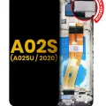 LCD Assembly With Frame For Samsung Galaxy A02S (A025U / 2020) (US Version) (Refurbished) (All Colors)
