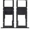 Single Sim Card Tray For Samsung Galaxy A02S (A025 / 2020) / A03 (A035 / 2021) (Black)